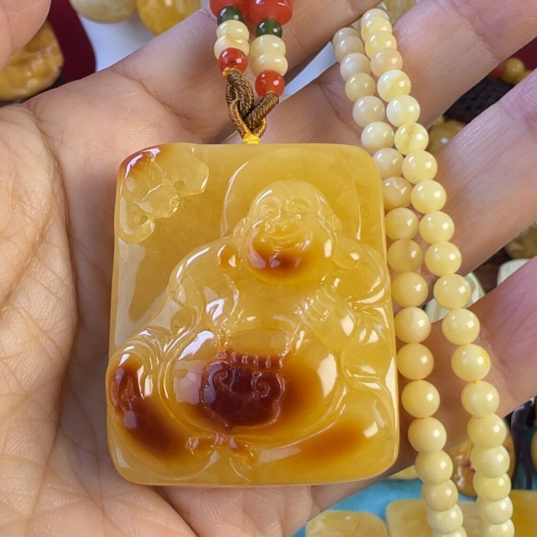 蜜蜡吊坠(赠链)未镶嵌