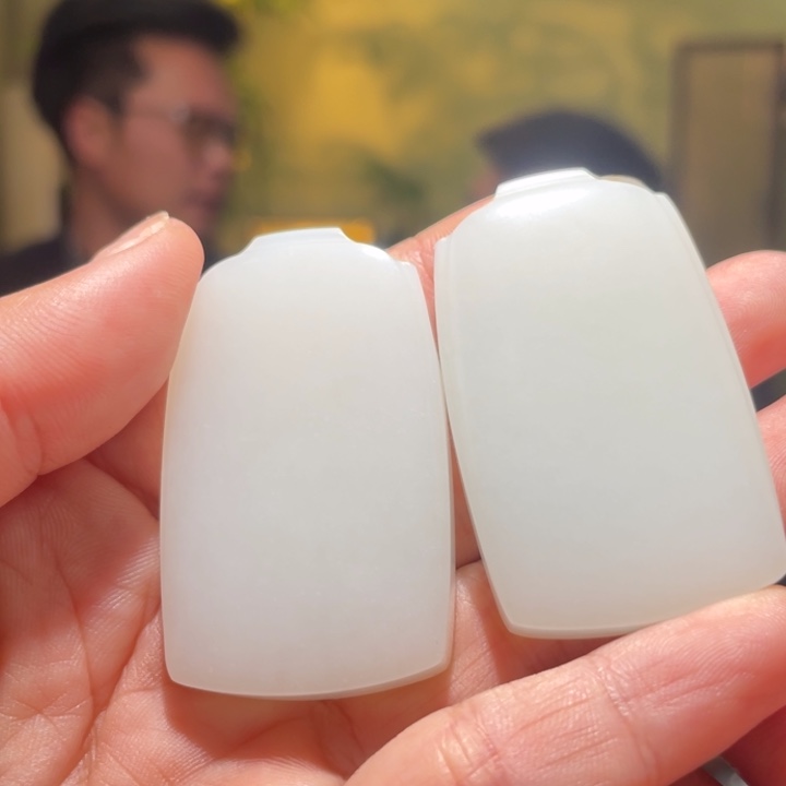 和田玉未镶嵌颈饰多样性发货，发其一