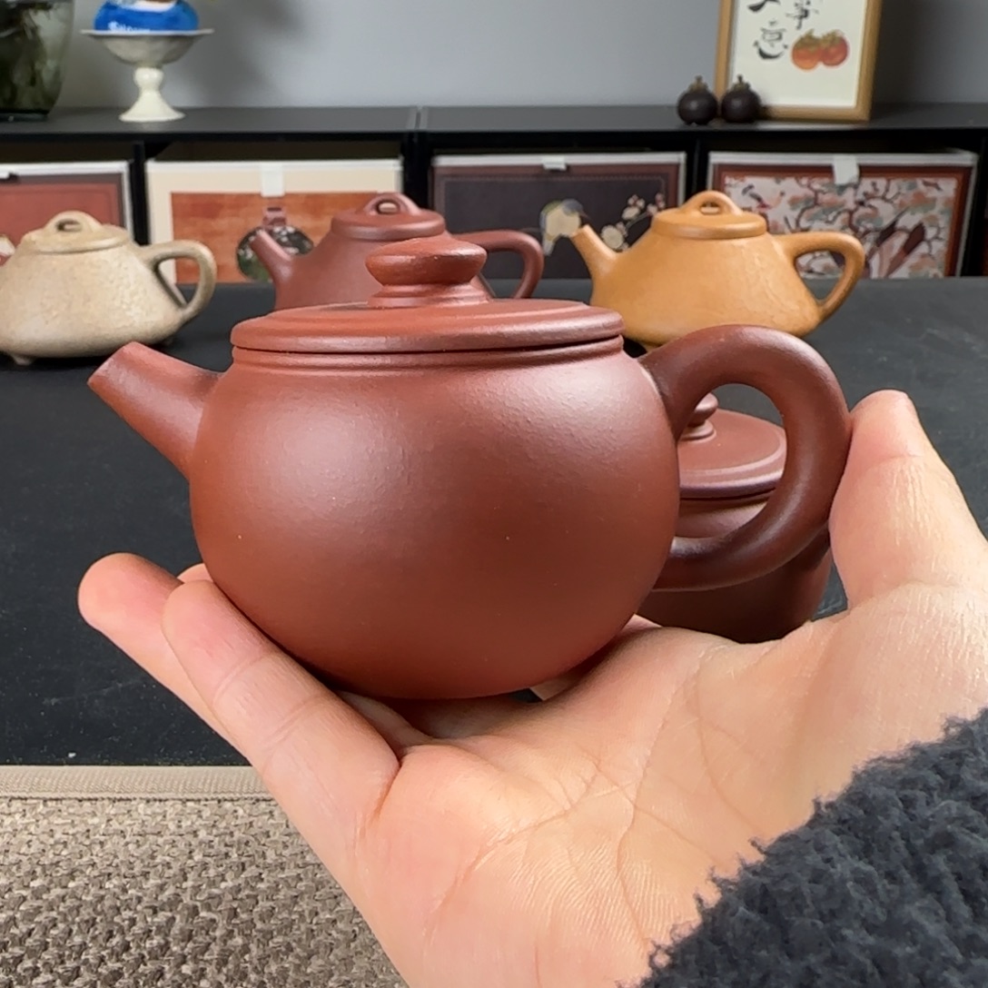 茶壶紫砂微瑕巨轮
