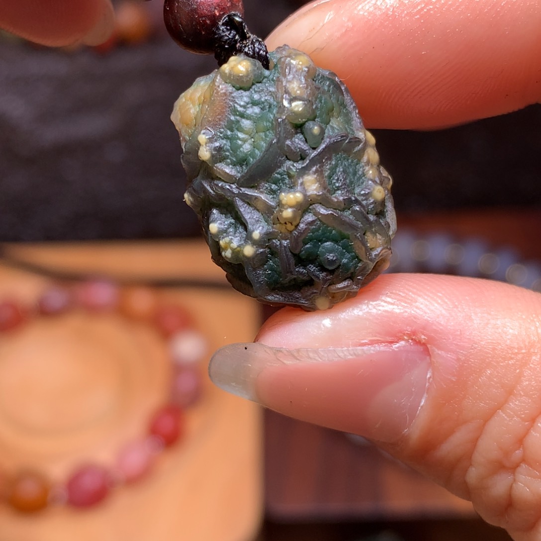 未镶嵌玛瑙/玉髓珠宝半成品