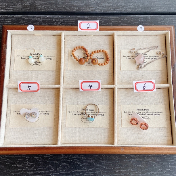 E28和田玉碧玺水晶欧泊首饰盘按号数拍下发一