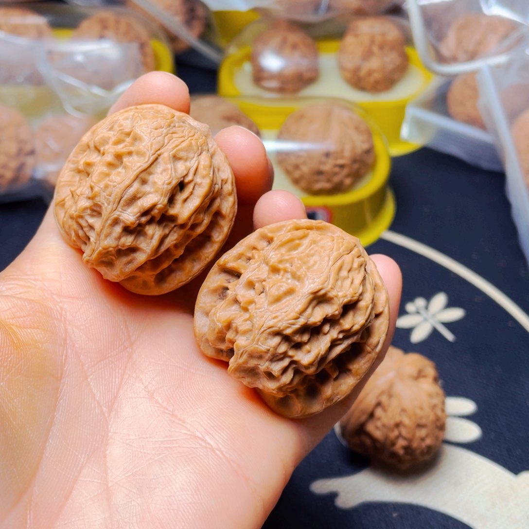 吊坠文玩核桃野狼狮子头