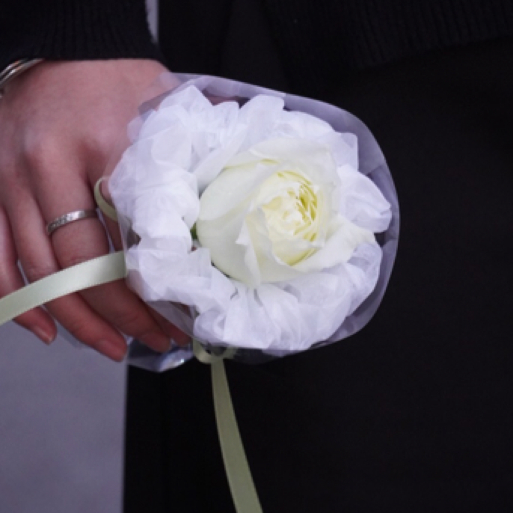 情人节超迷你单支花束口袋花束
