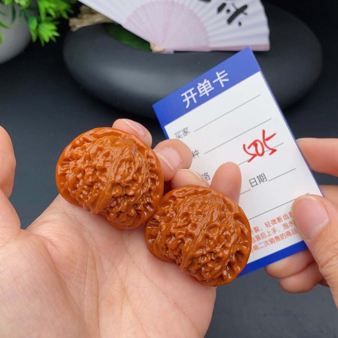 文玩核桃把件42宫灯505