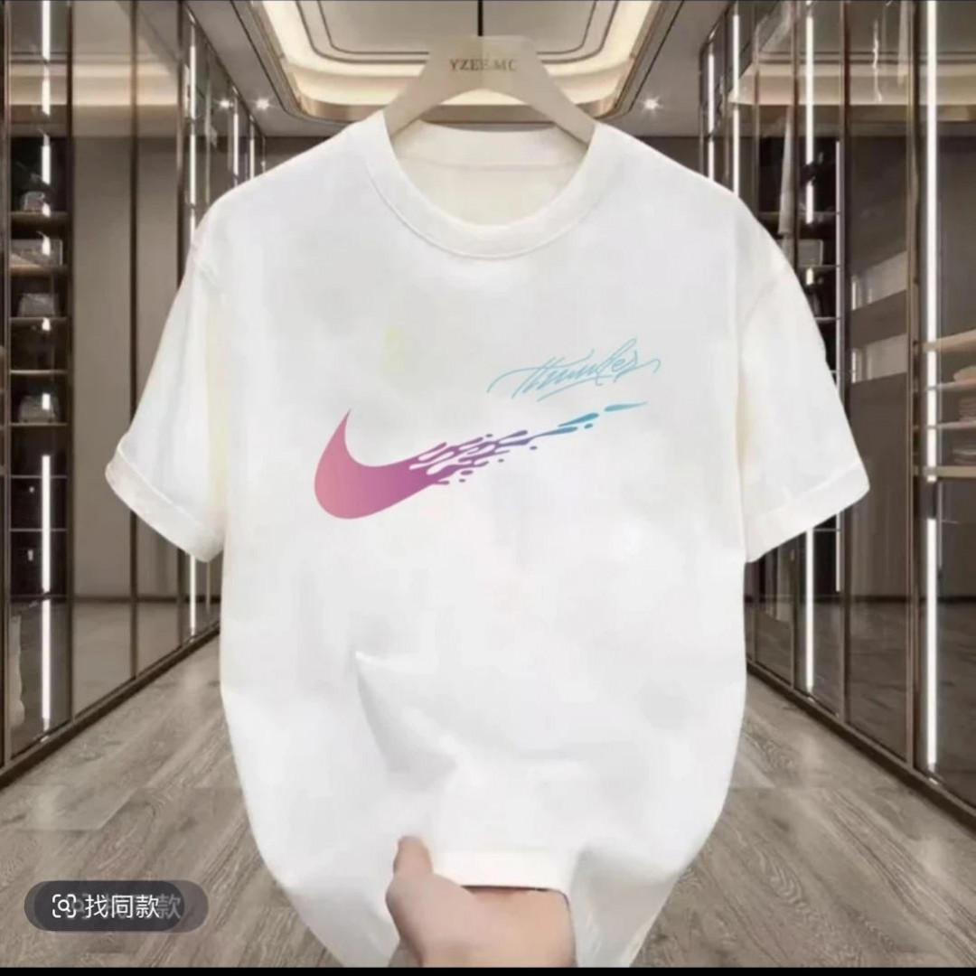 【一折粉丝福利】潮牌男女同款圆领百搭T恤