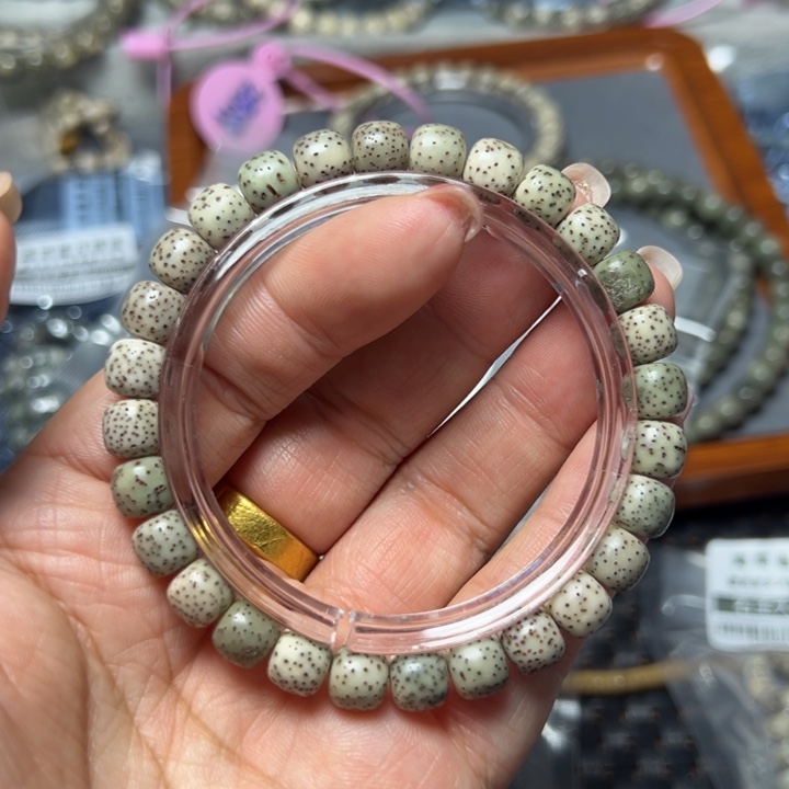 星月菩提手串收*2河豚87