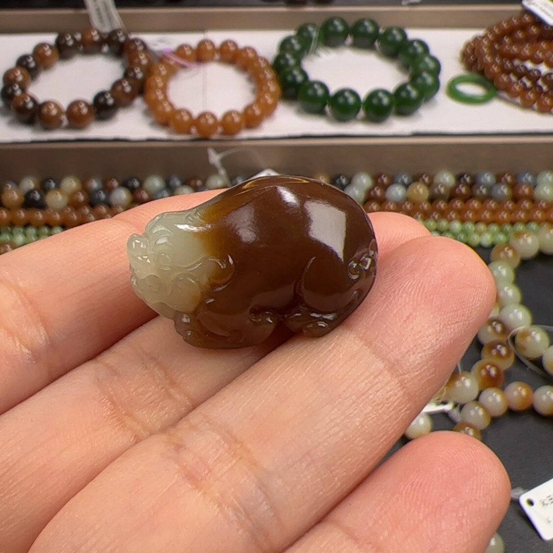 和田玉手链未镶嵌