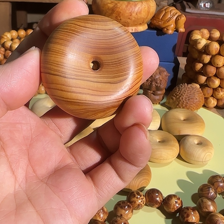 柏木（崖柏）2.0黑油平安扣福利