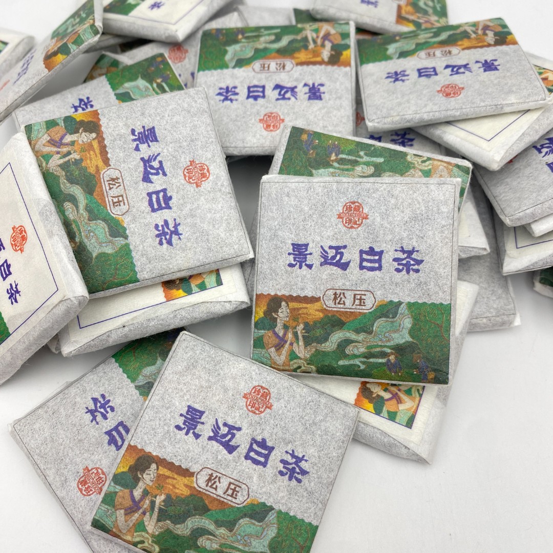 2016年景迈白茶薄片1000g