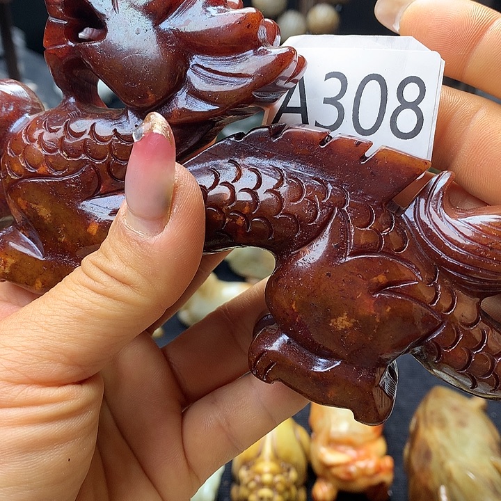 和田玉未镶嵌车挂