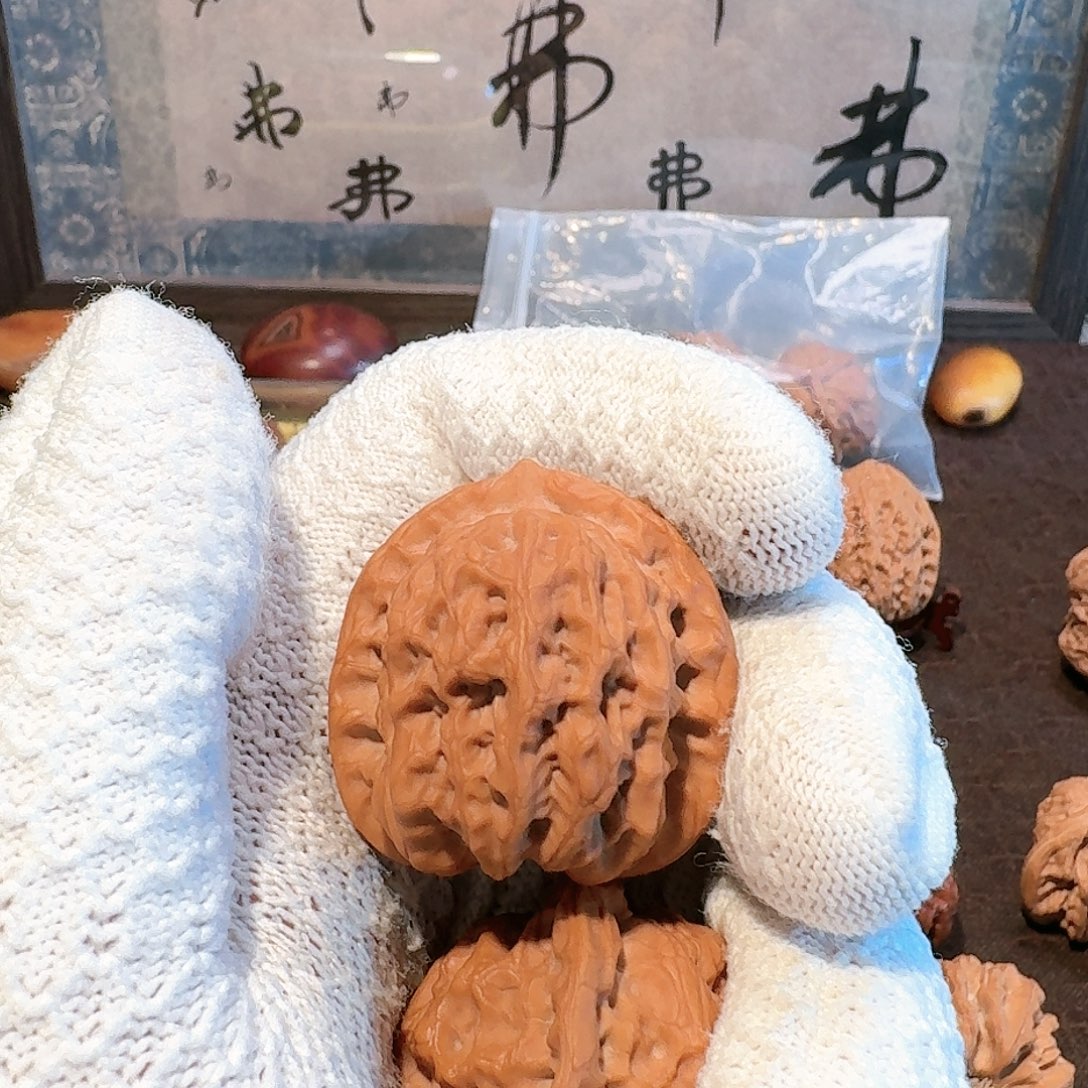 安***静文玩核桃吊坠核桃