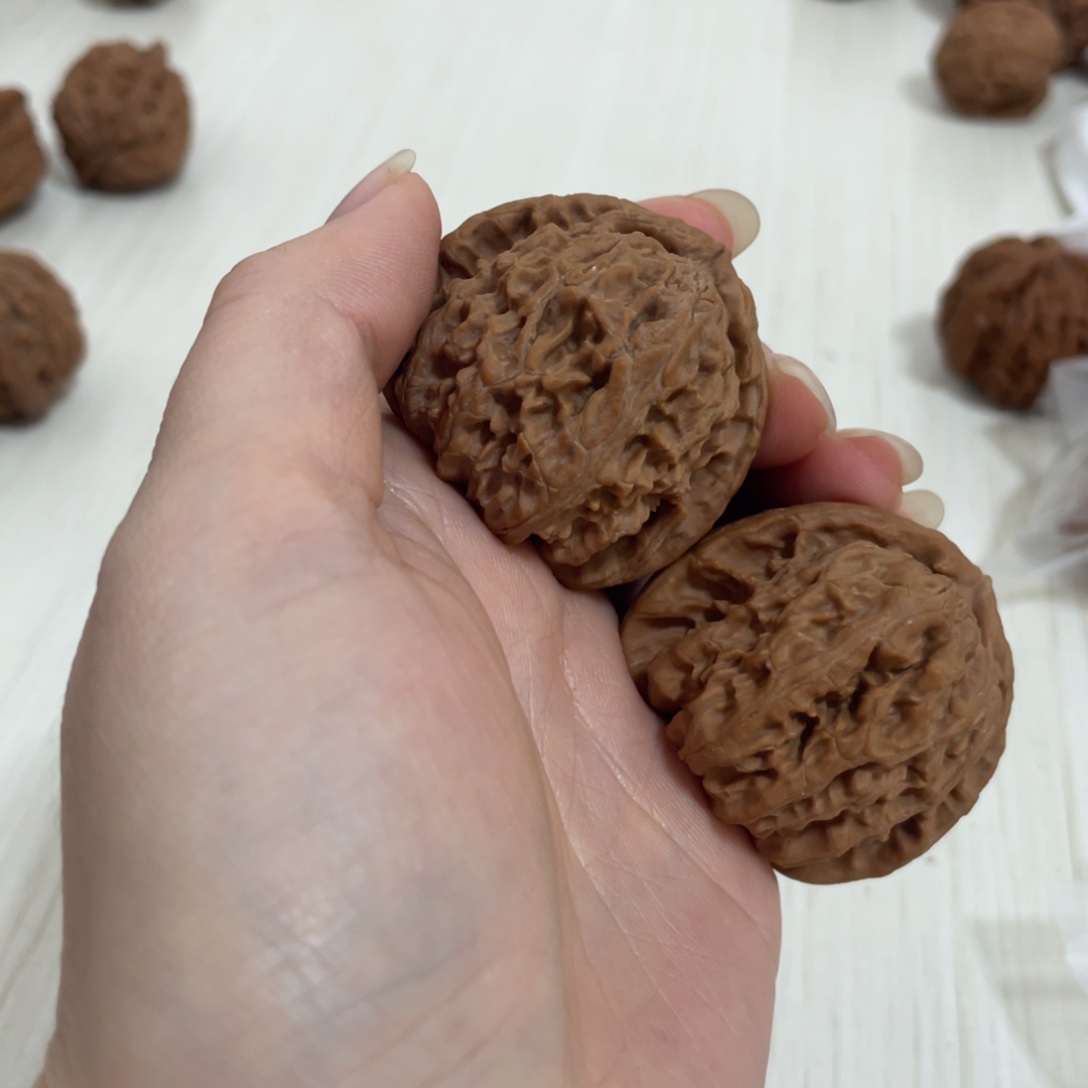 $***$吊坠文玩核桃白狮子42尺全品