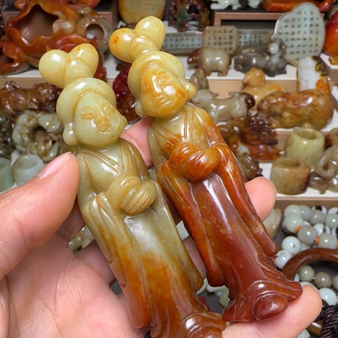 -***-和田玉未镶嵌颈饰