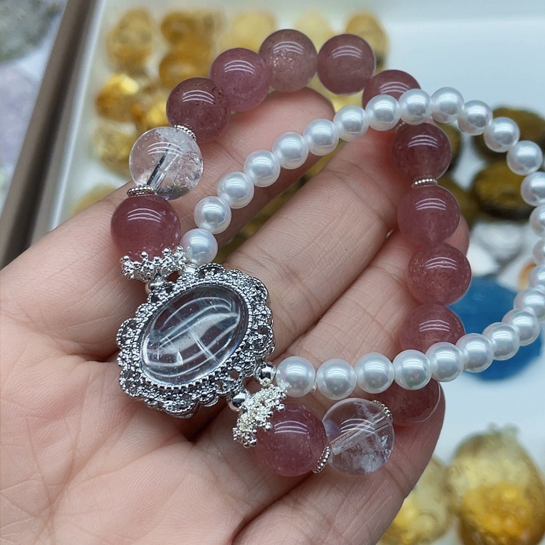 水晶吊坠(不含链)未镶嵌