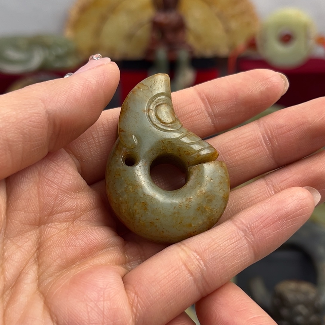 和田玉未镶嵌颈饰鉴古藏珍鉴古藏珍