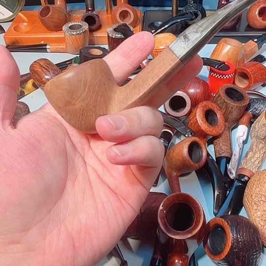 ?*意大利石楠木手工烟斗一款