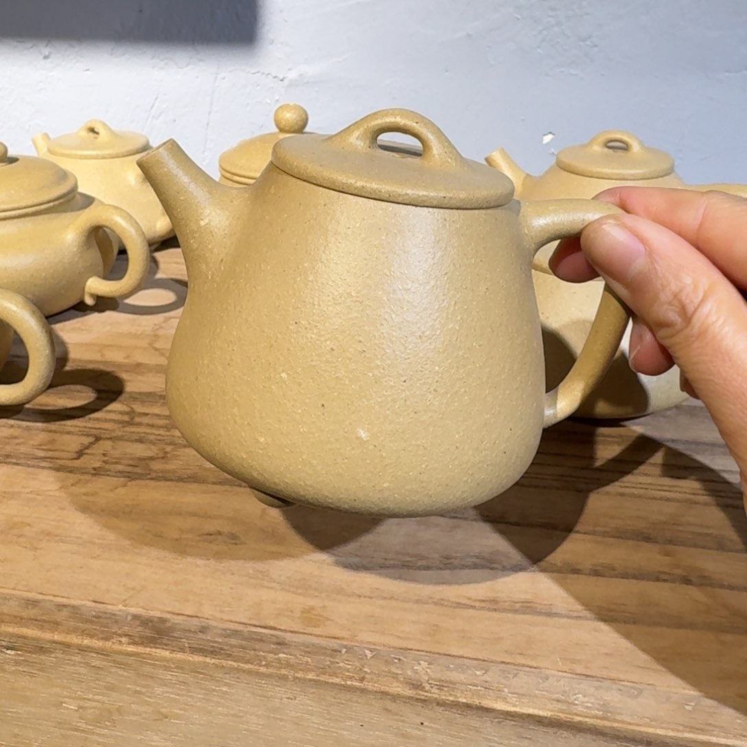 本山绿泥茶壶梨皮230毫升左右