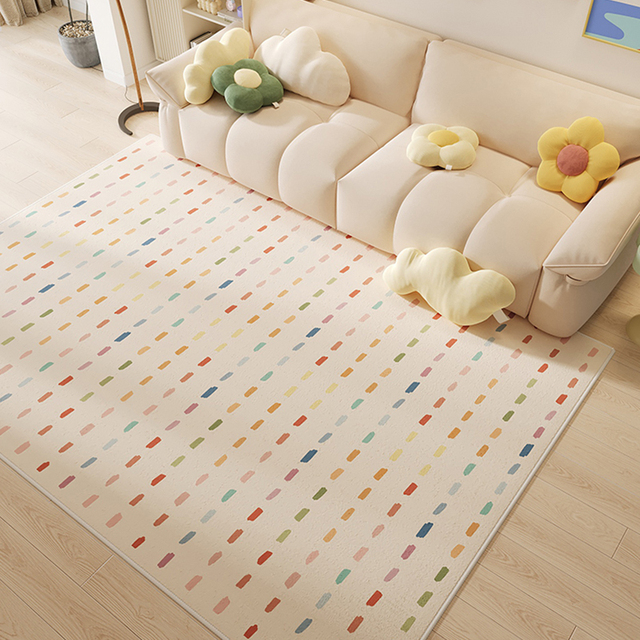 客厅地毯垫多巴胺客厅爆米花卧室儿童房沙发床边毯卧室儿童房家用
