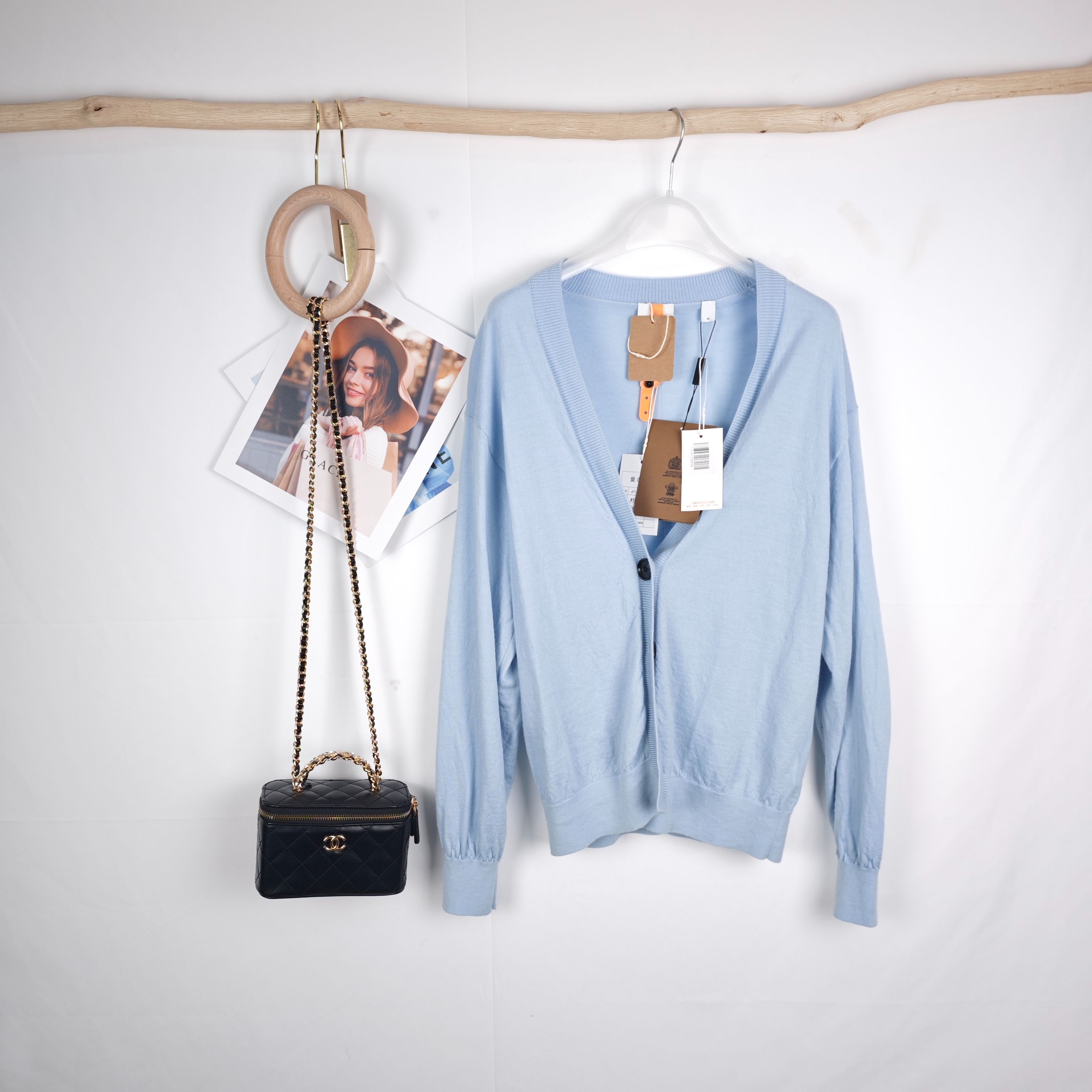 99新 BURBERRY/博柏利  海囤K/巴宝莉上衣/M码/csc66787