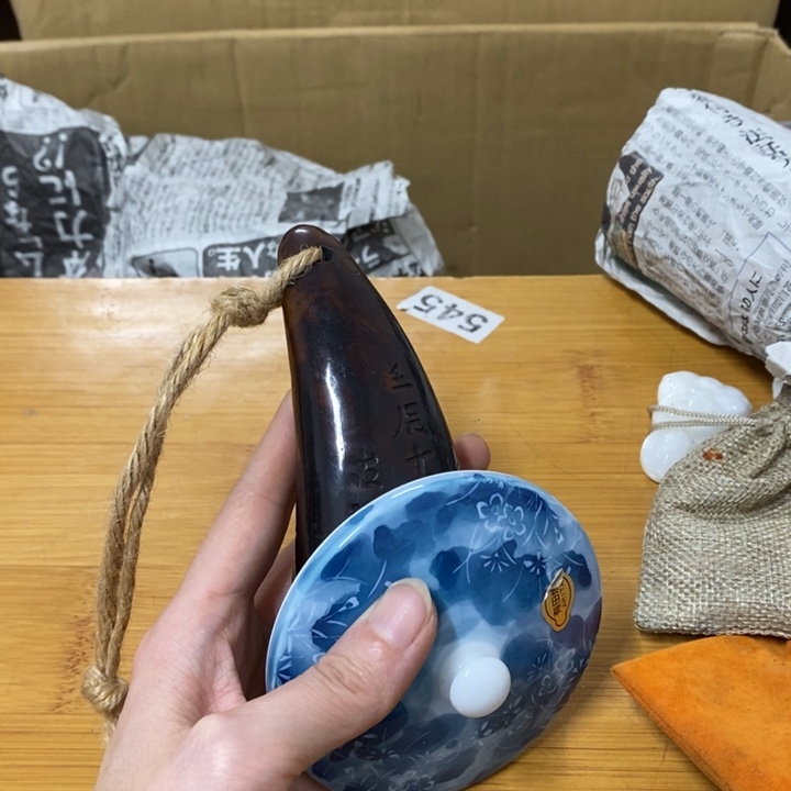 瓷片哈哈中古工艺品树脂