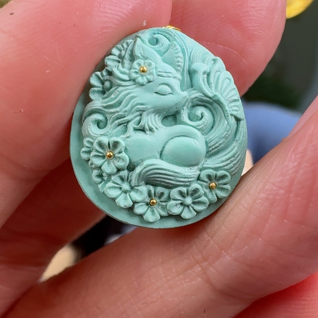 绿松石珠宝奇石未镶嵌