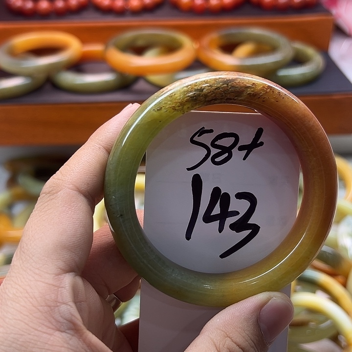 蛇纹石玉合金手镯