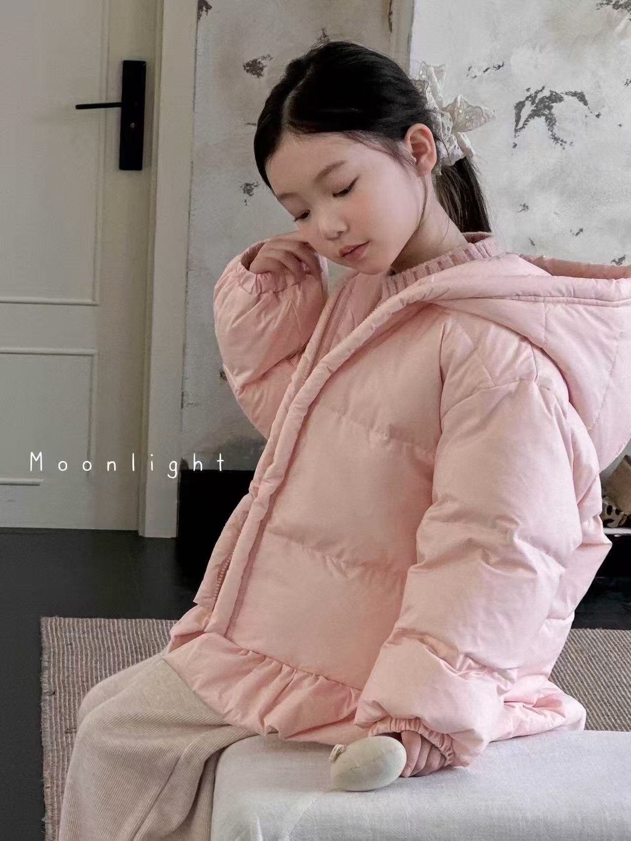 拉链中大童冬季童装公主风厚款秋冬百搭男女童女