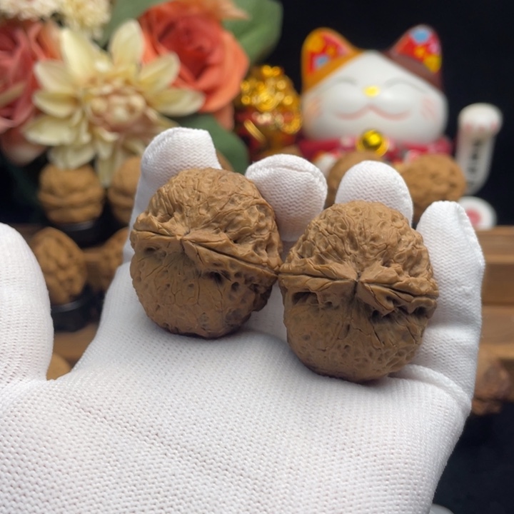 文玩核桃把件乾坤球8