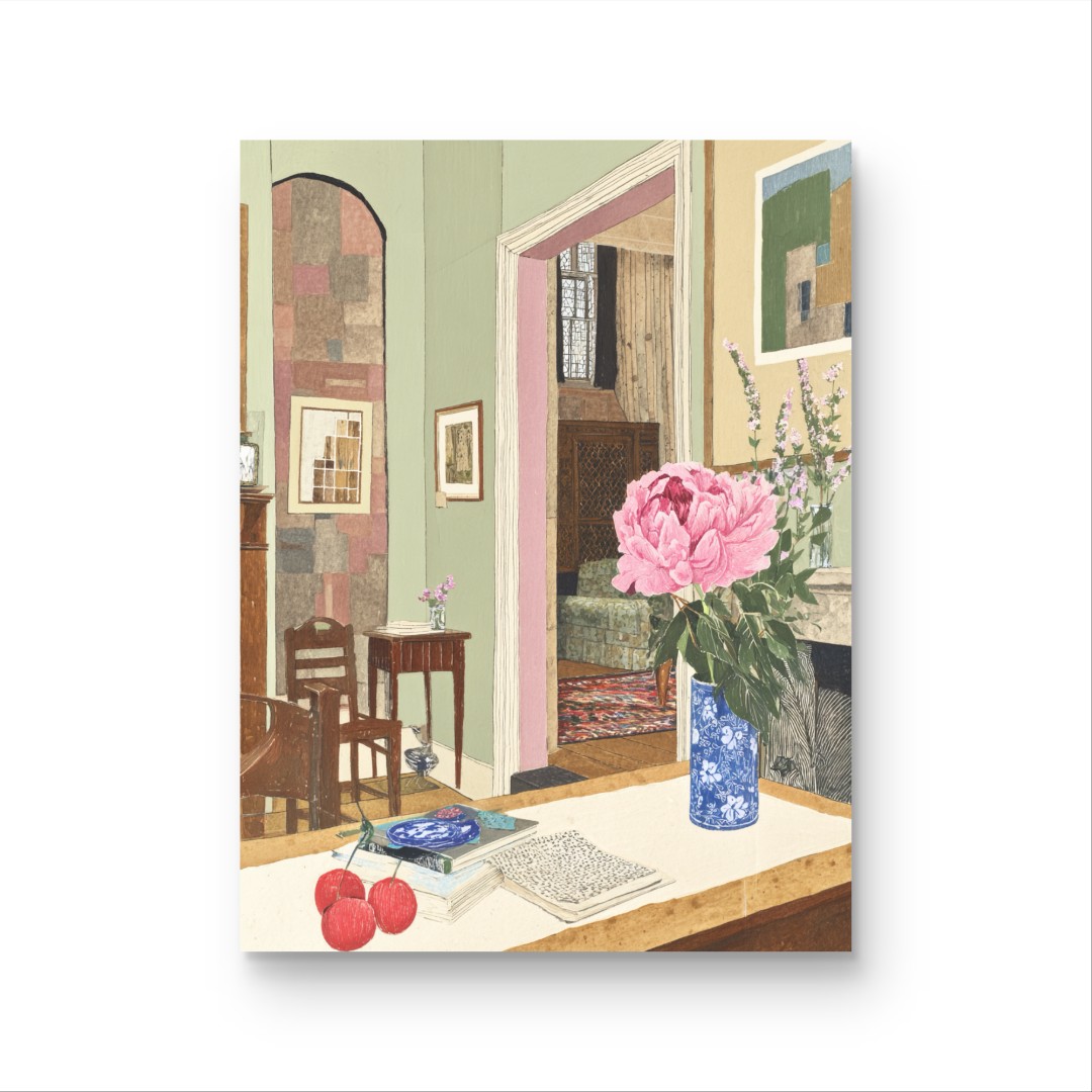 《家宅叙事》原创手绘画/90x120cm/中古风系列ZGF-167