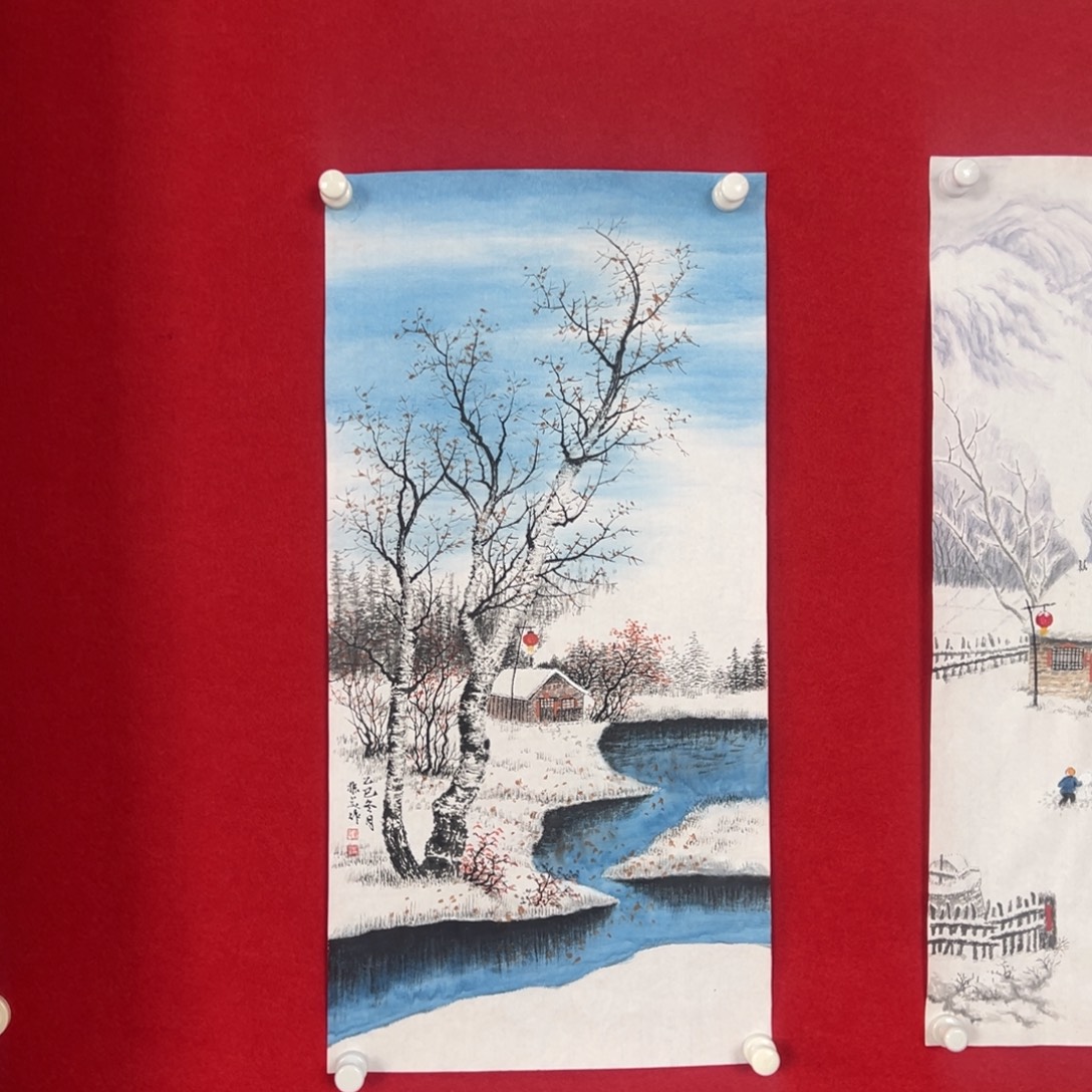 国画绘画国画作品