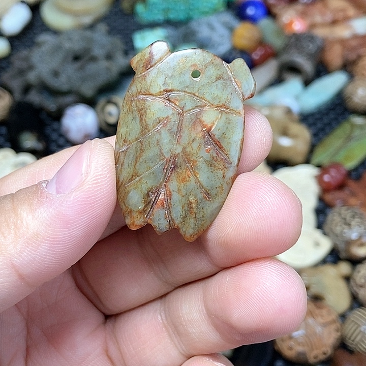 和田玉未镶嵌颈饰66