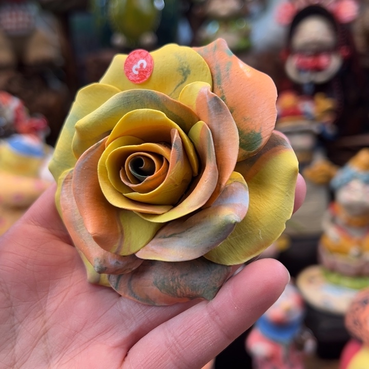 陶摆件小镇青花每日有新品