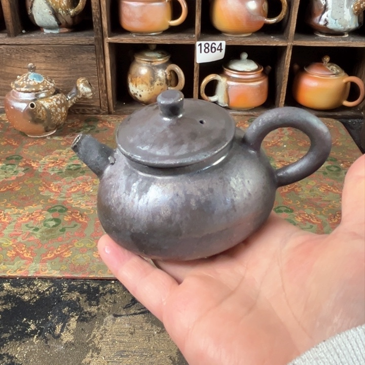 杯柴烧茶器主人壶壶