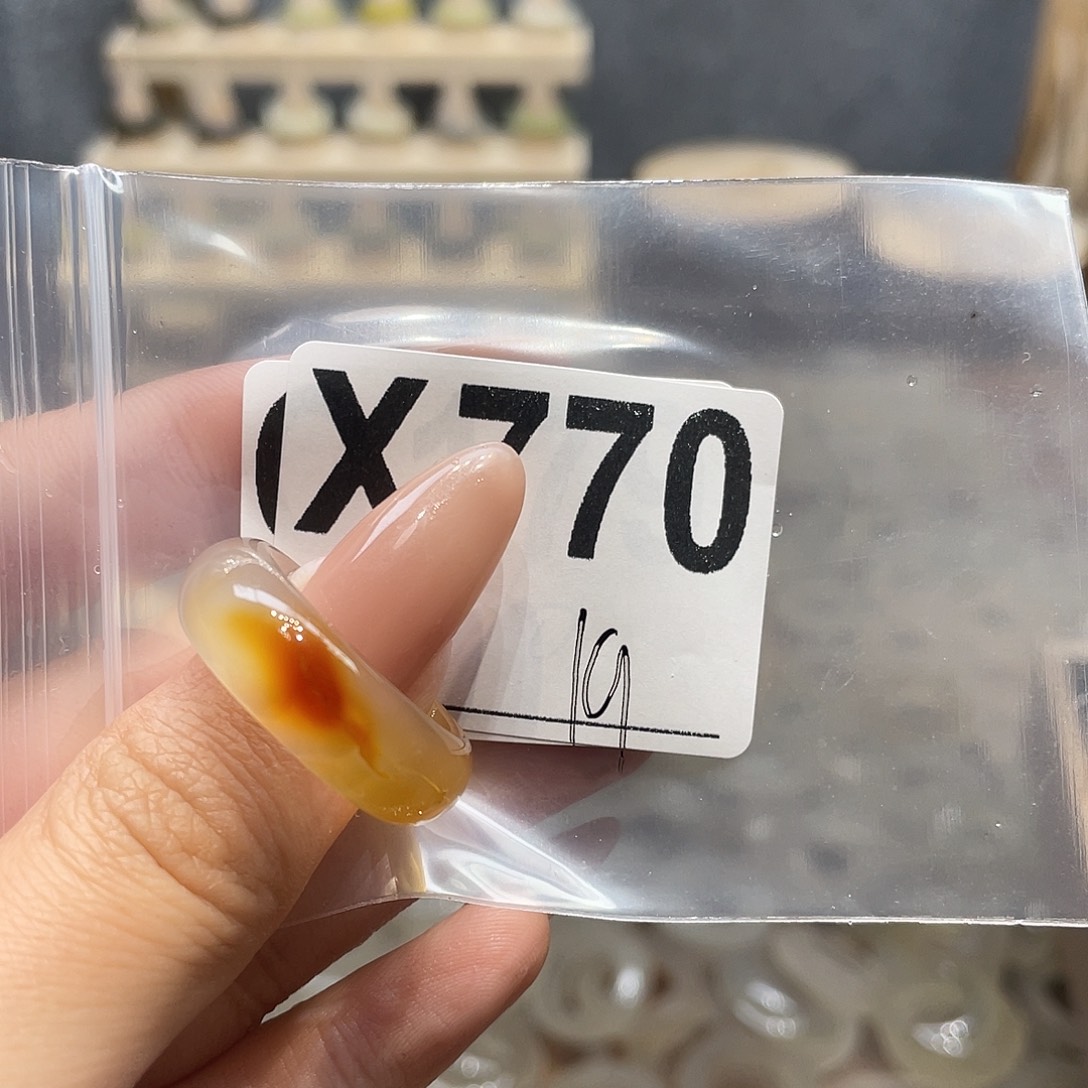 玛瑙/玉髓未镶嵌戒指770