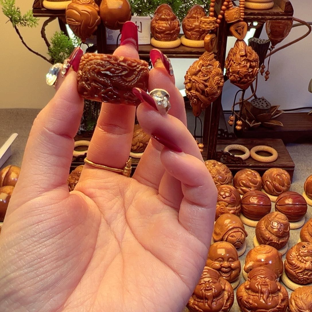 橄榄核手串/手链善**心扳指一颗