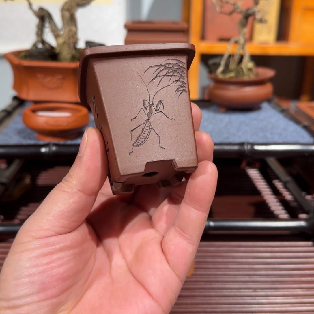 花盆紫砂原矿紫泥