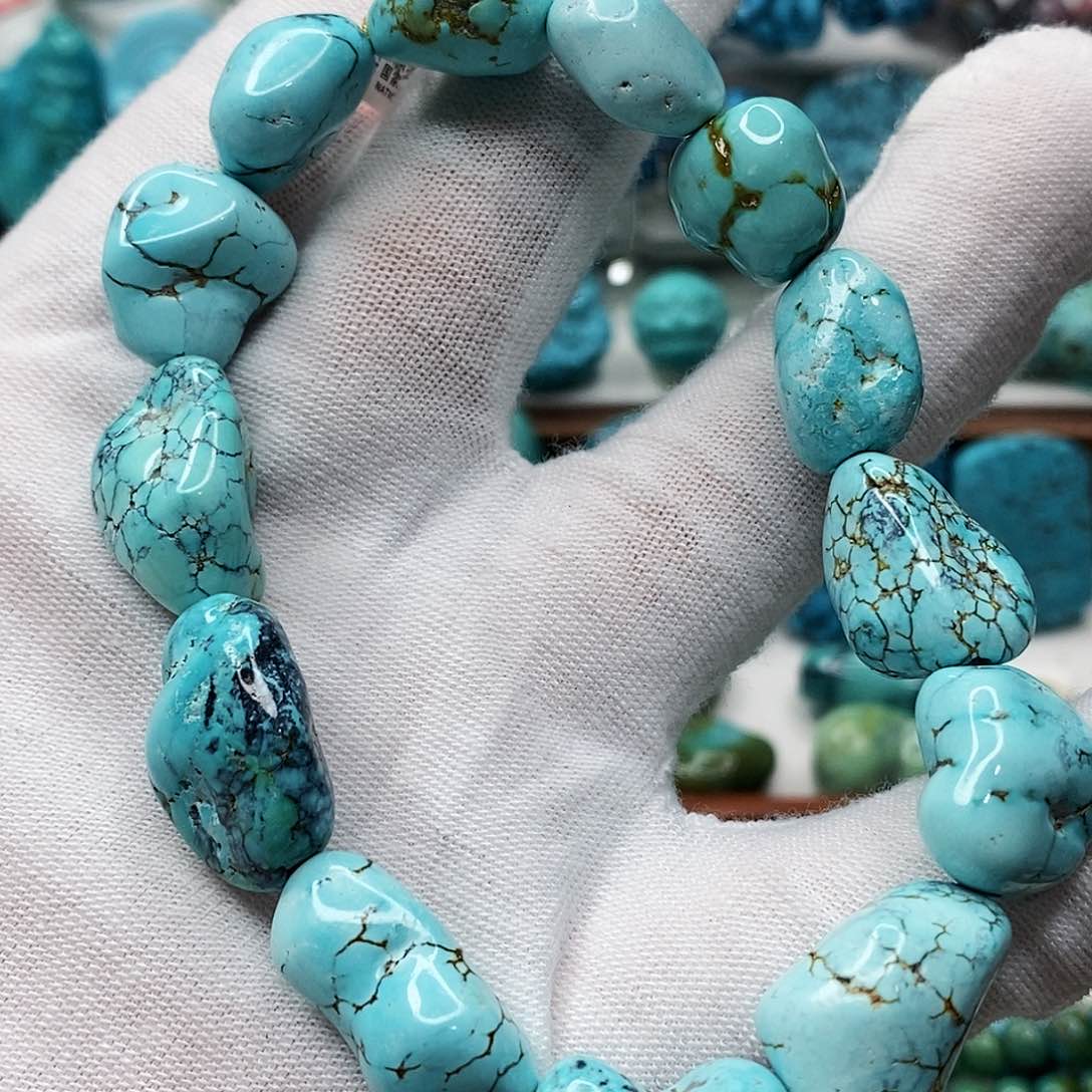 绿松石珠宝奇石未镶嵌