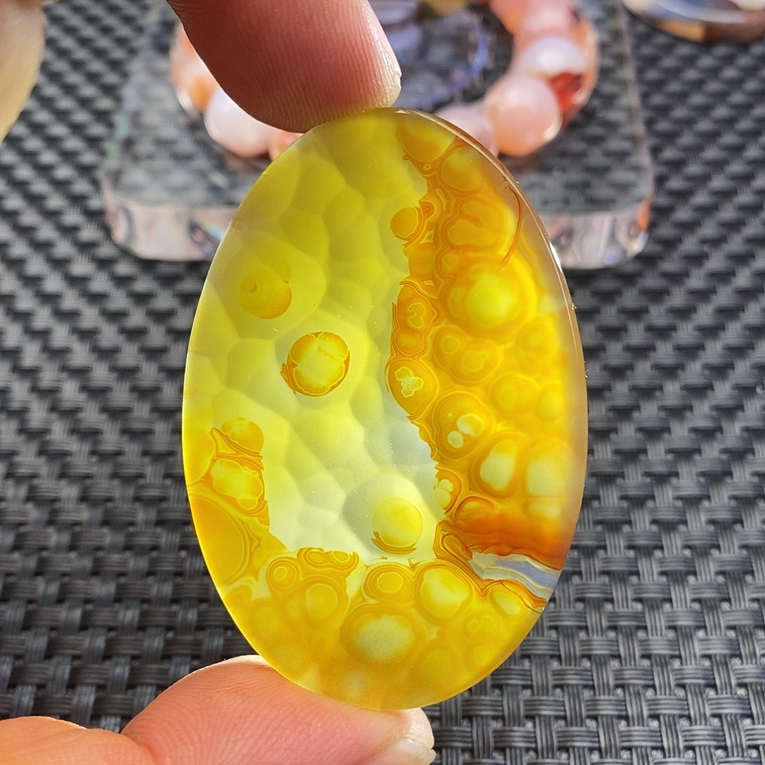 玛瑙/玉髓未镶嵌吊坠(不含链)61