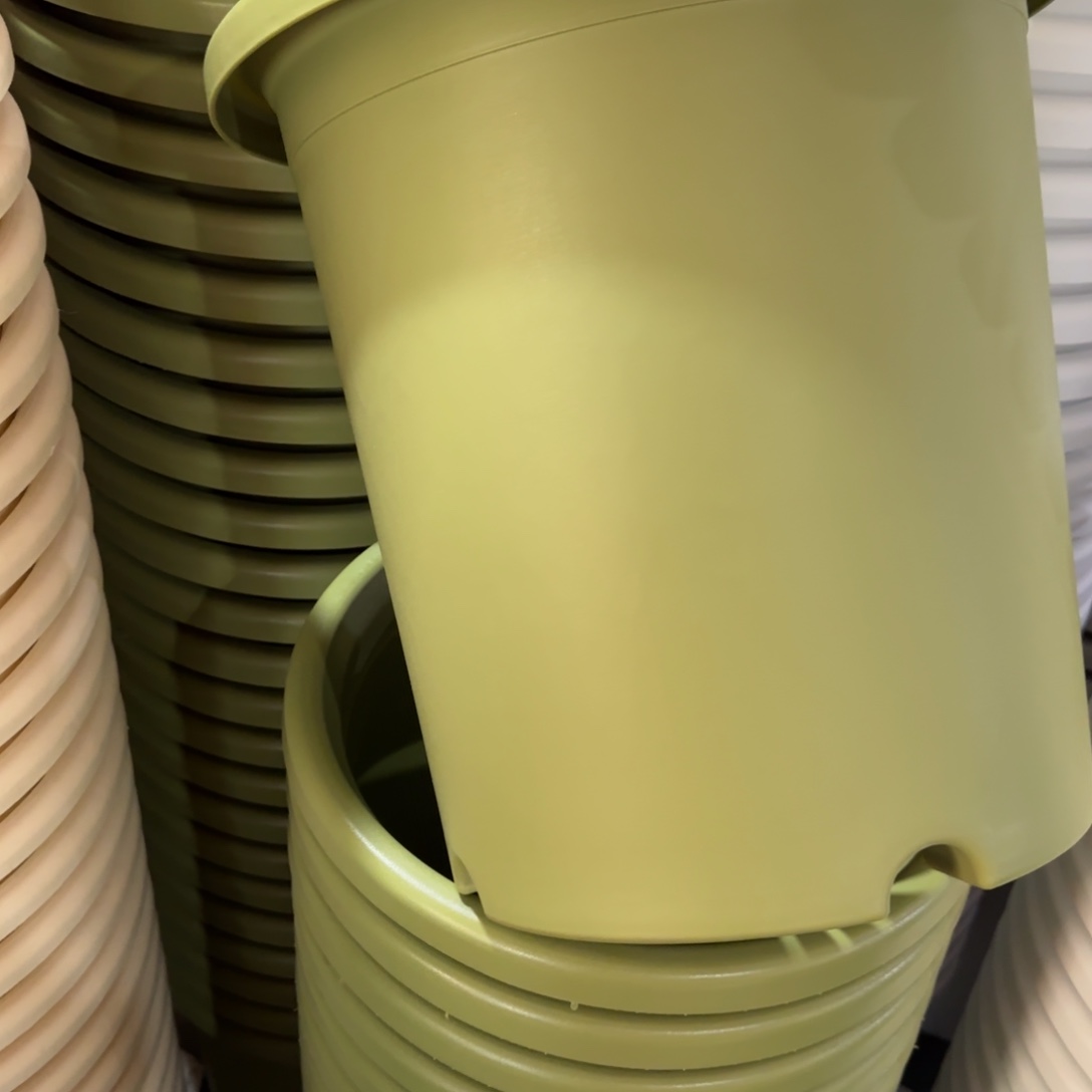 树脂四季盆7#无拖果绿微瑕3