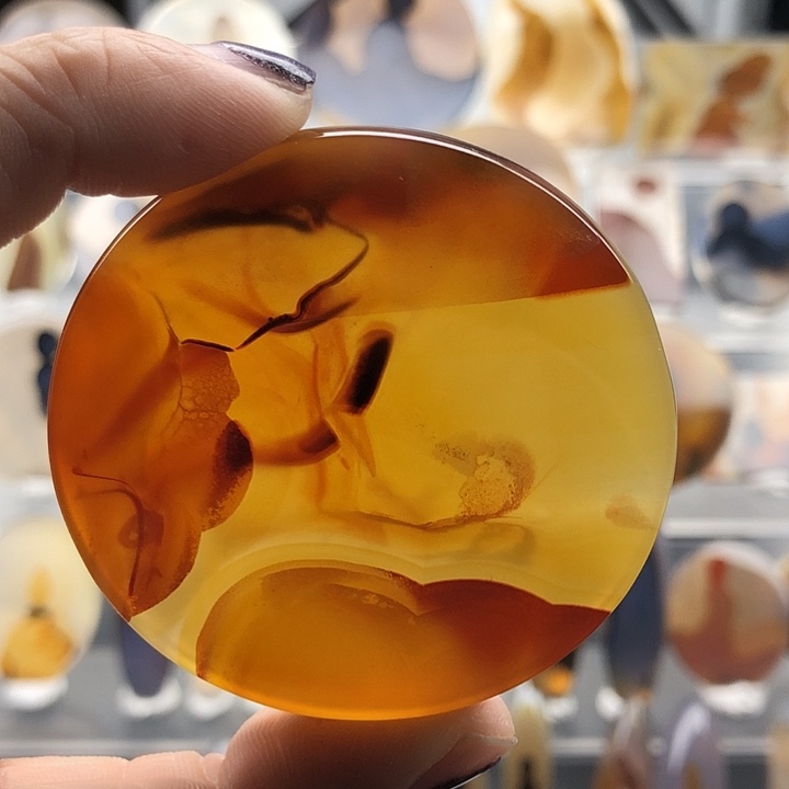 玛瑙/玉髓合金颈饰21