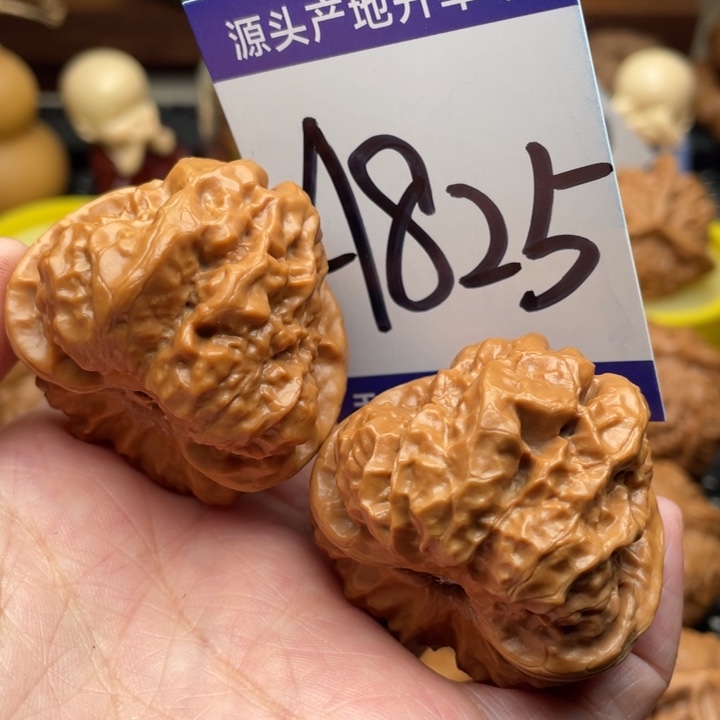 桃核把件蛤蟆头41