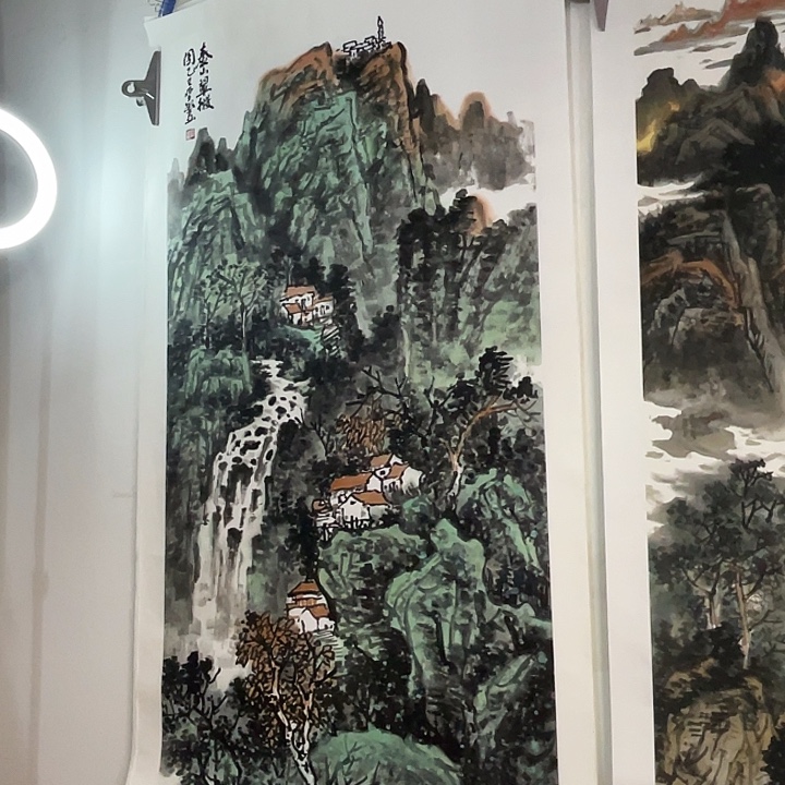 国画张圣敏先生纯手绘作品