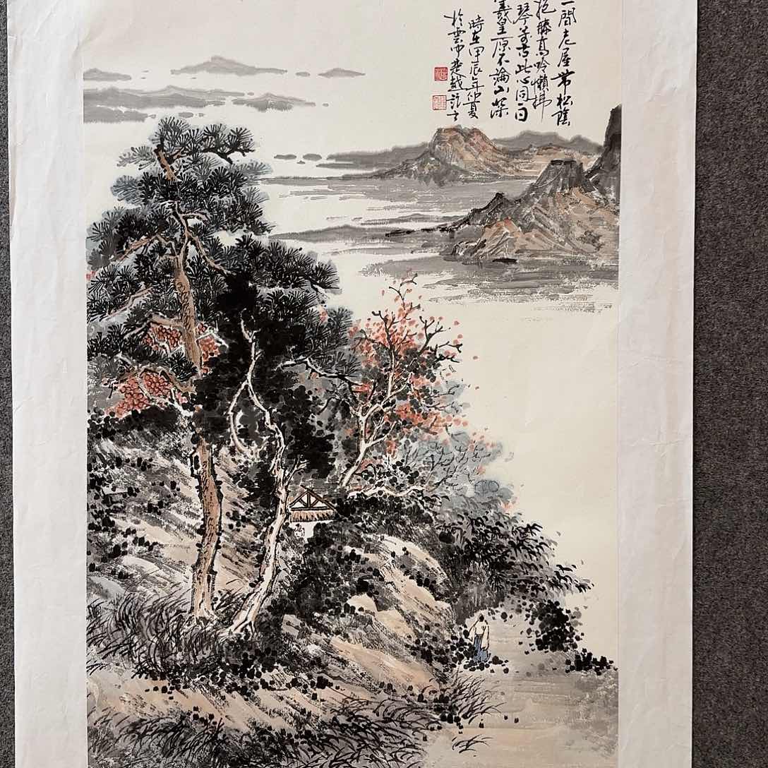 国画楚越老师手绘作品