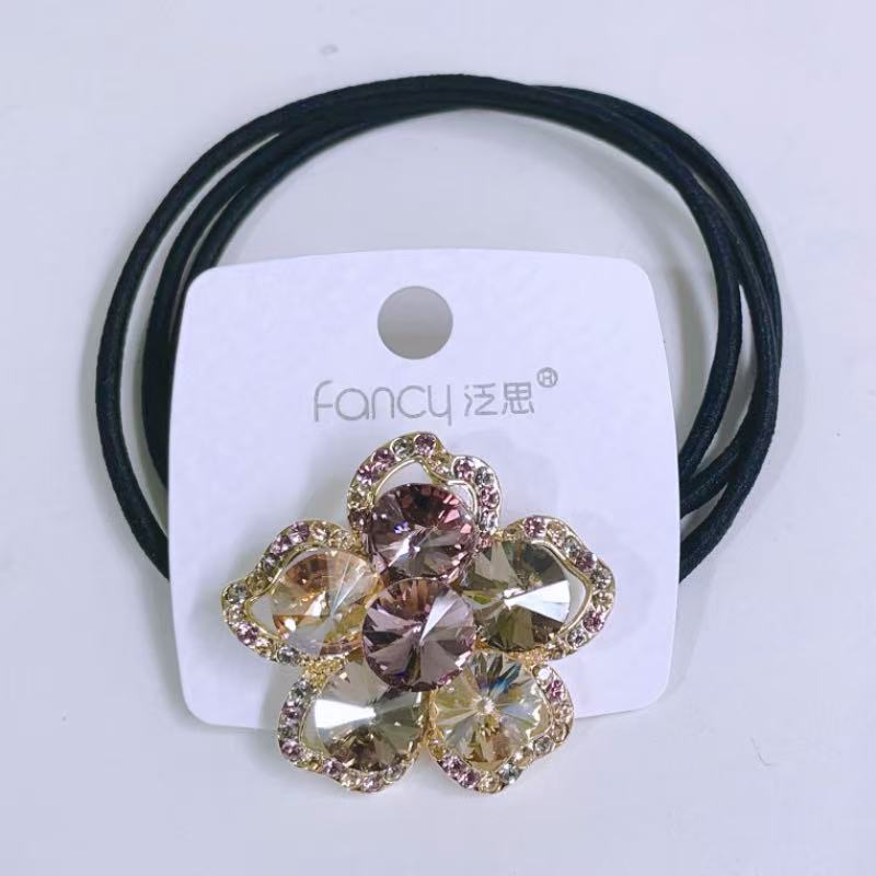 泛思新款皮筋女扎头马尾发绳简约气质头绳高弹力耐用橡皮筋