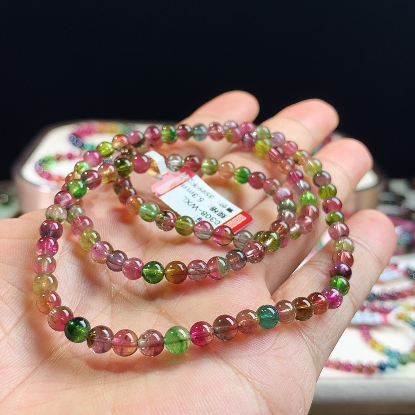 【闪购商品】未镶嵌手链碧玺碧玺手链