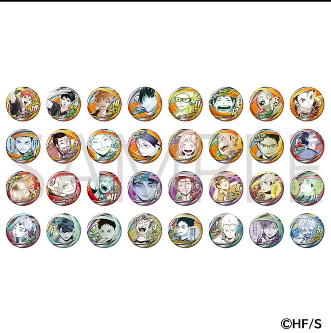 【排球少年】FANPARK 原画吧唧 盲盒