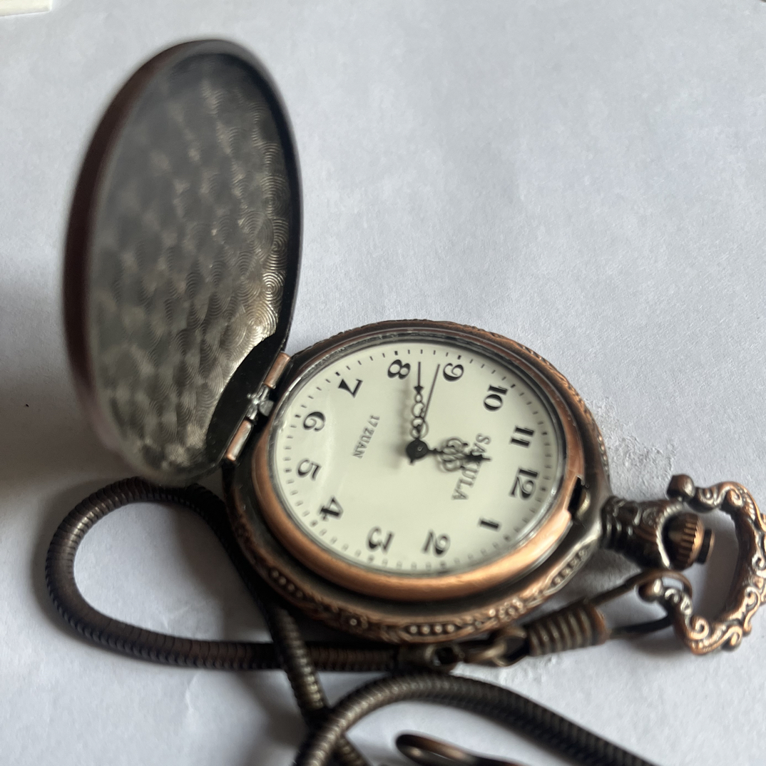 精钢时尚高端简约奢华文艺气质怀表以直播间展示为准）