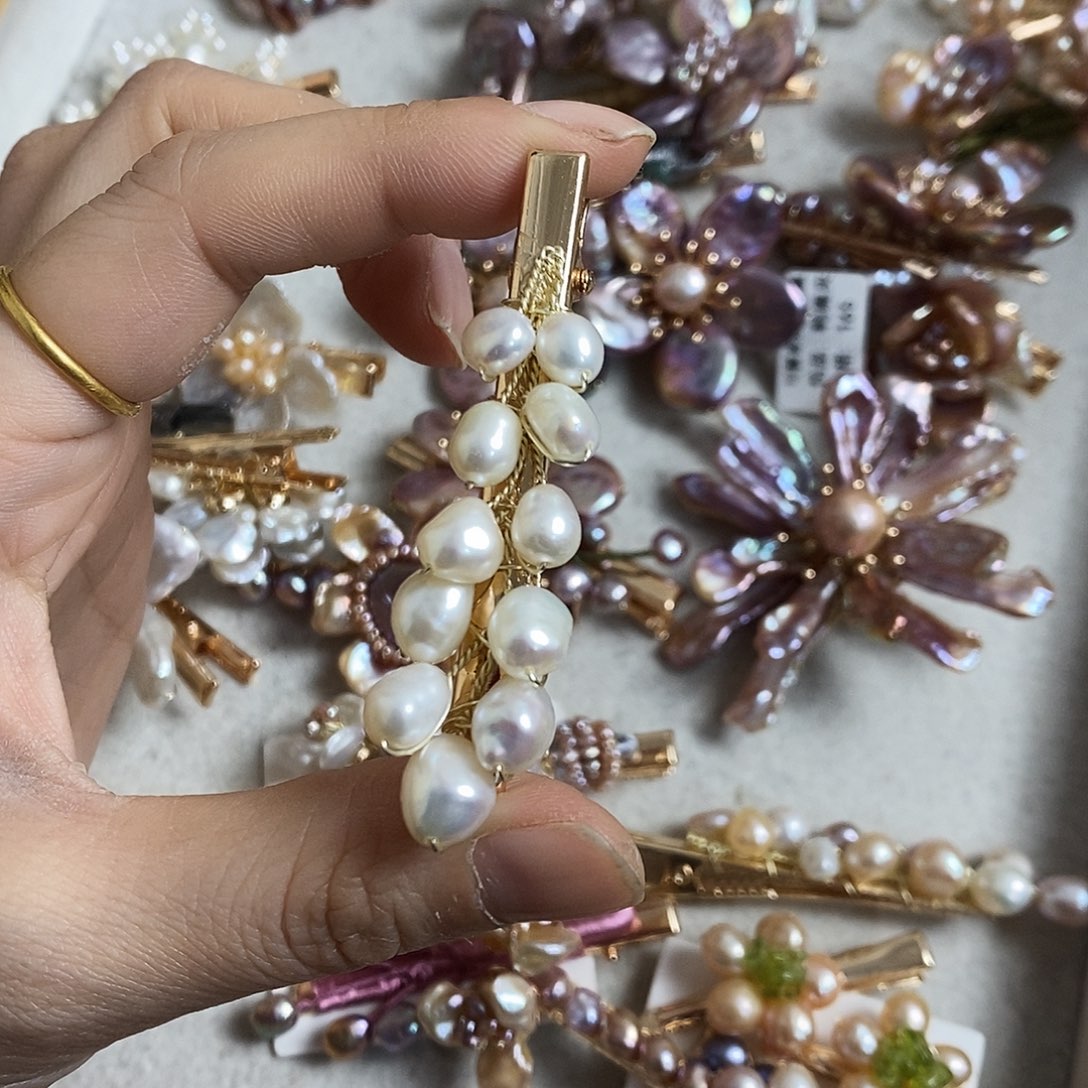 铜合金可馨家白色鸭嘴夹