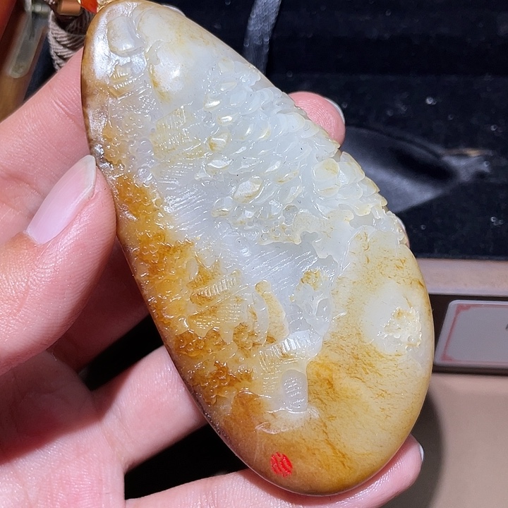 和田玉颈饰未镶嵌Y