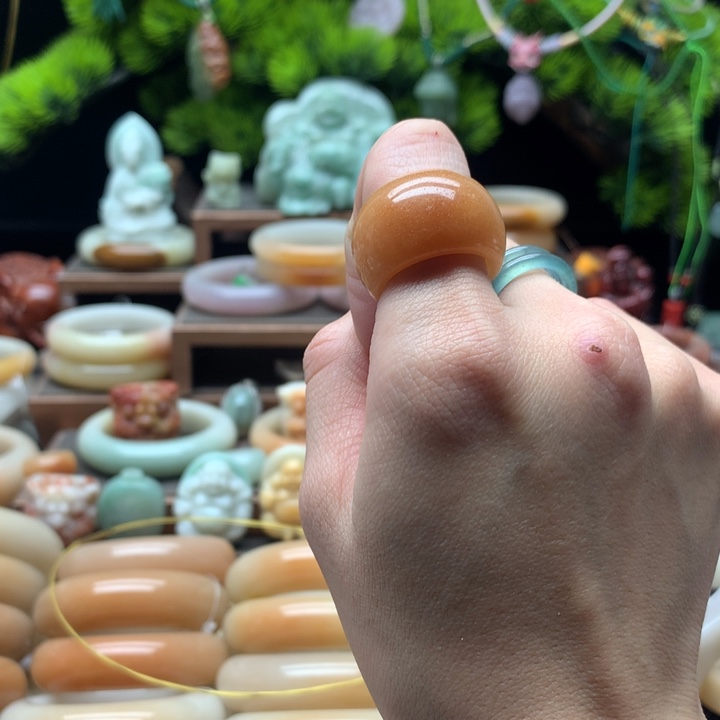 查罗石合金手镯（开口镯）18.7